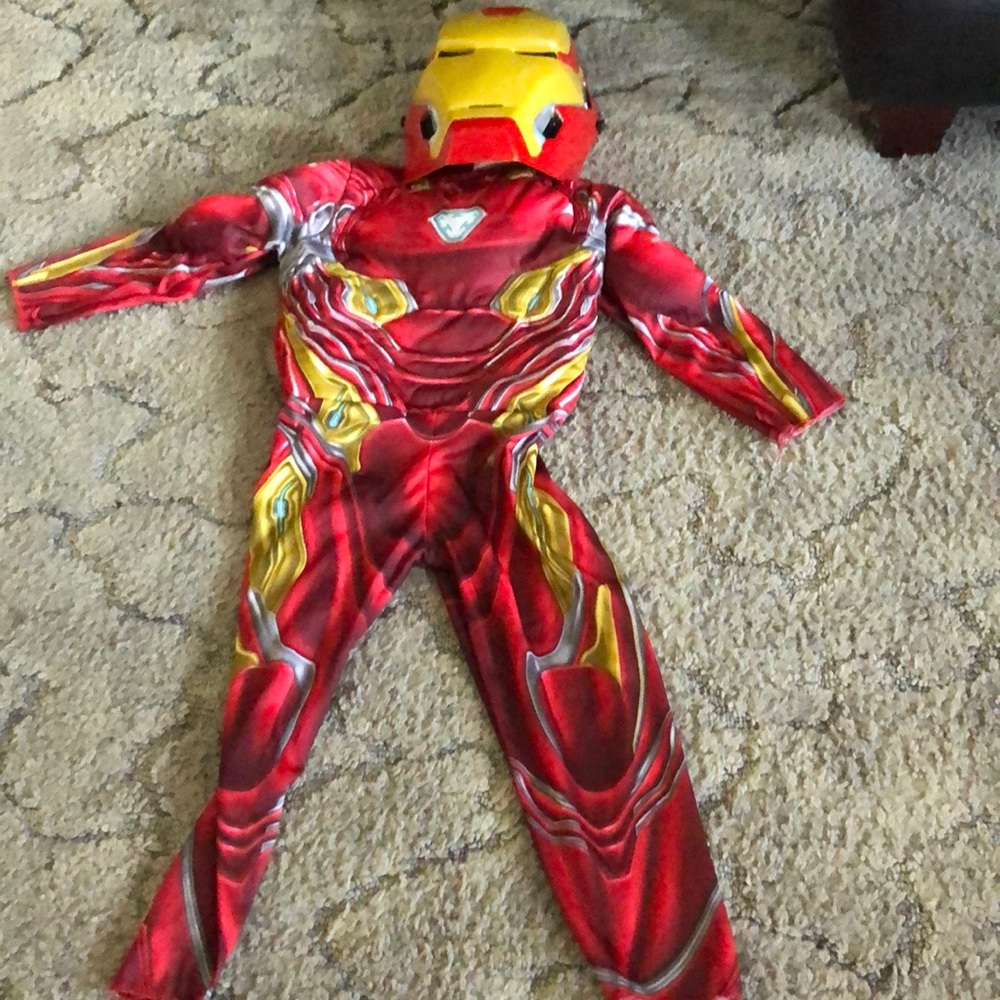 Iron man kids costume